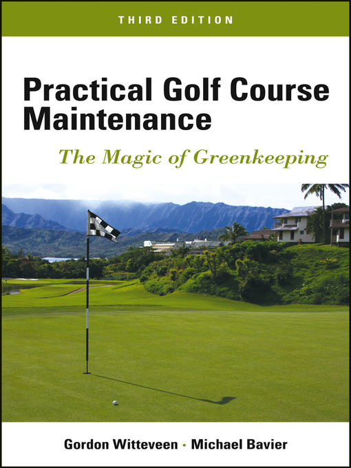 Practical Golf Course Maintenance Trine University